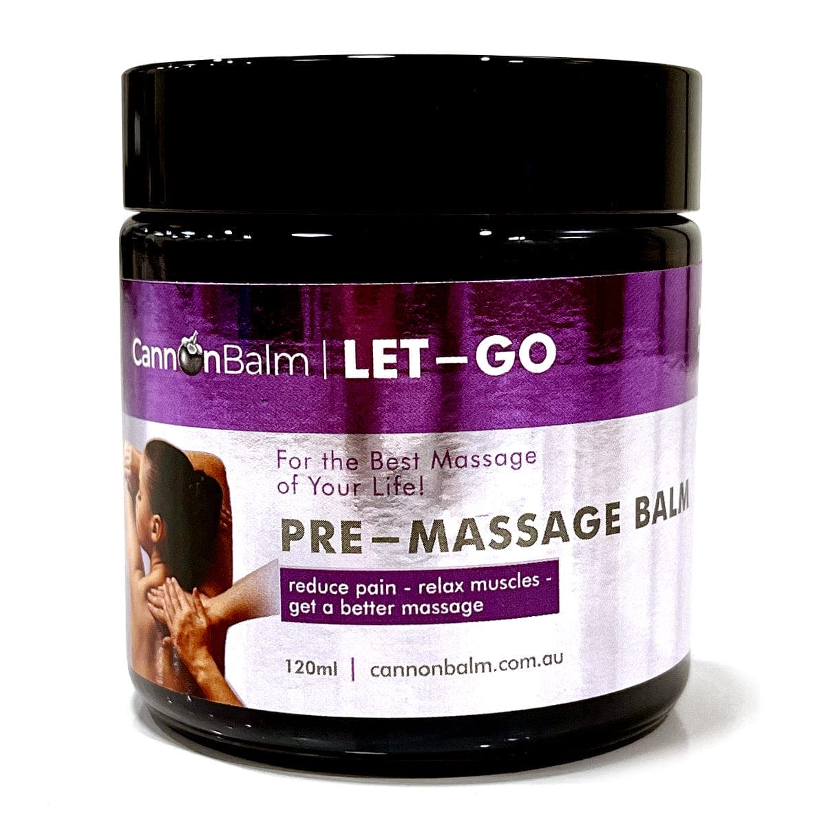 LET GO Pain Relieving Muscle Relaxant Pre Massage Balm
