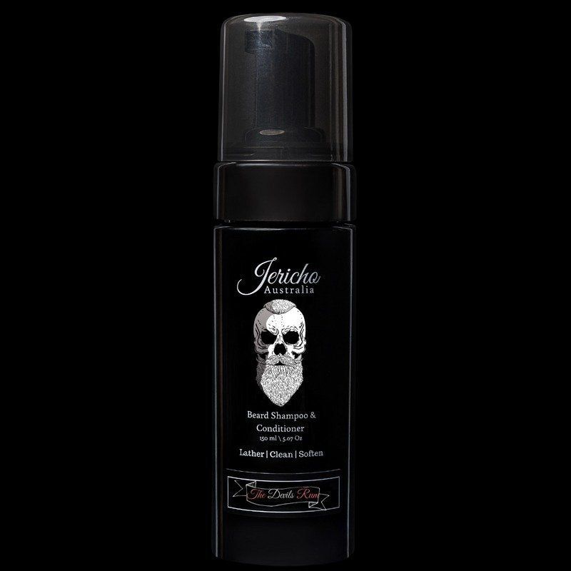 Jericho 2 in 1 Beard Shampoo & Conditioner 150ml The Devils Rum