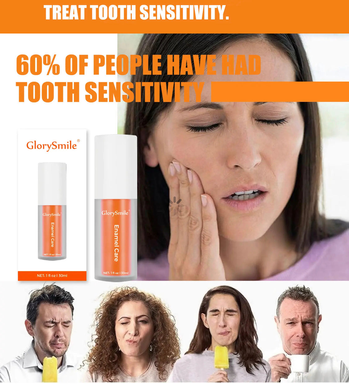 GlorySmile Enamel Care Toothpaste
