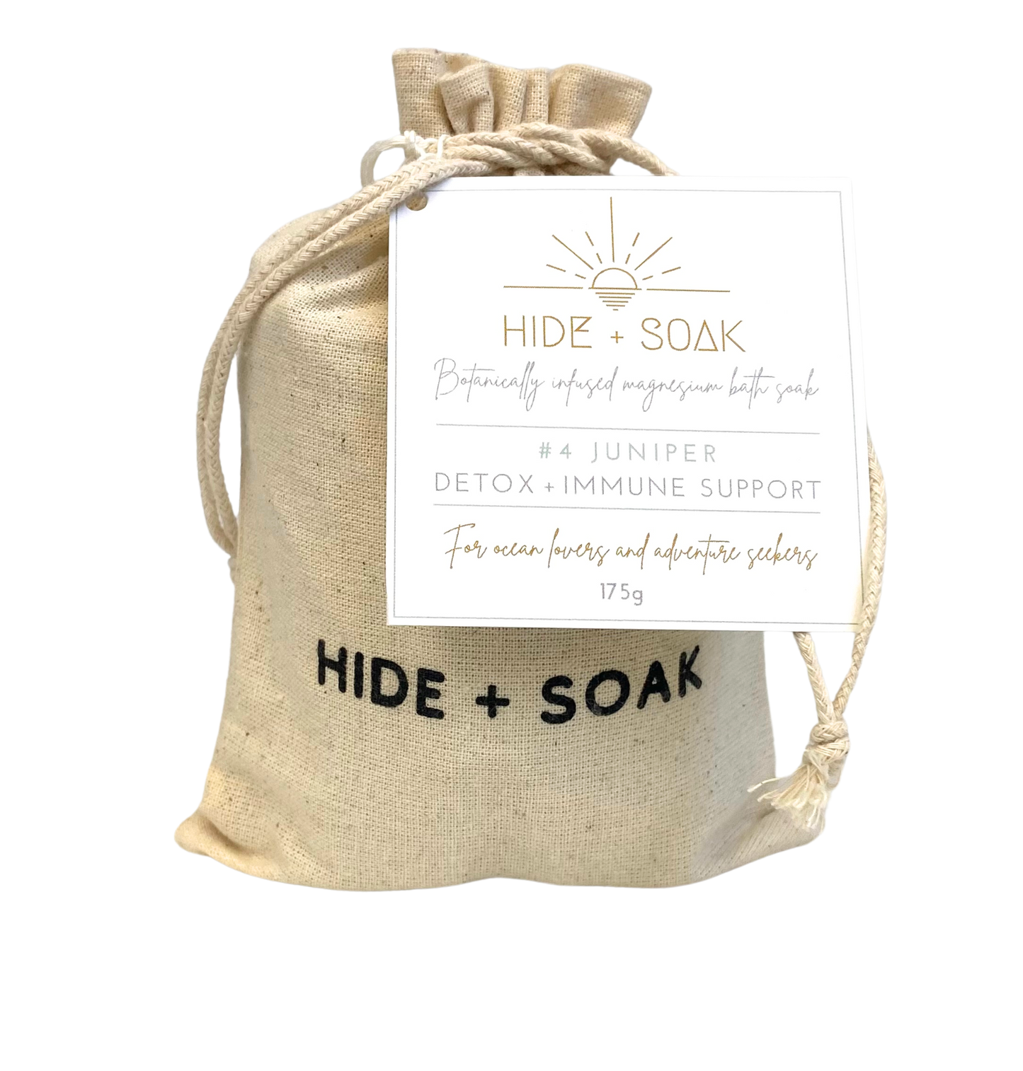 #4 Juniper - Detox + Immune Support - Magnesium Bath Salts