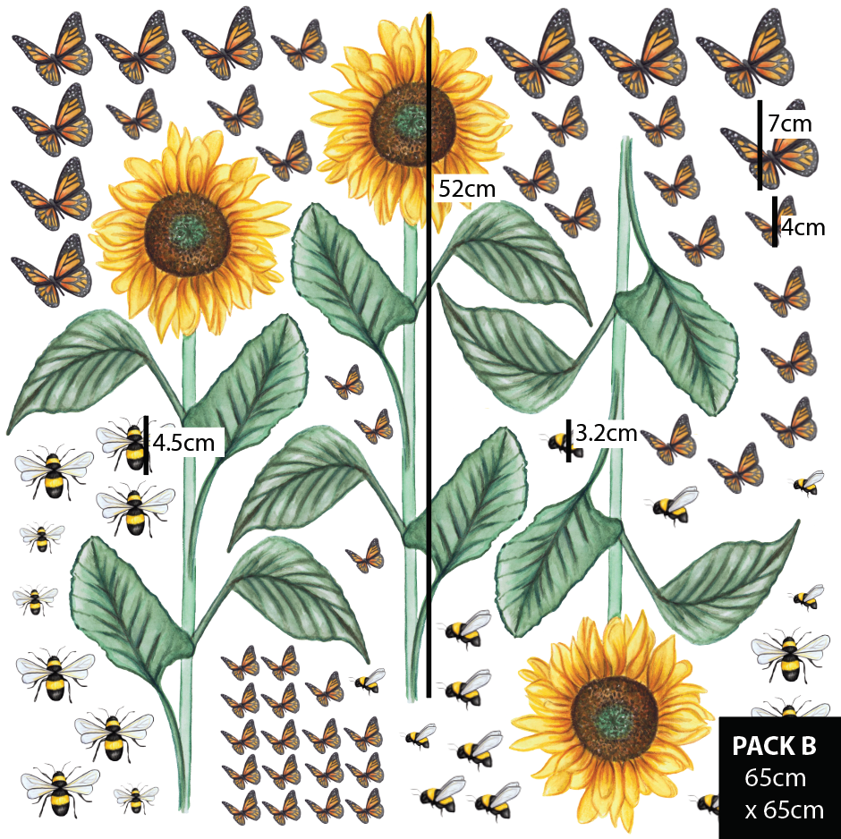 Sunflower Decal
