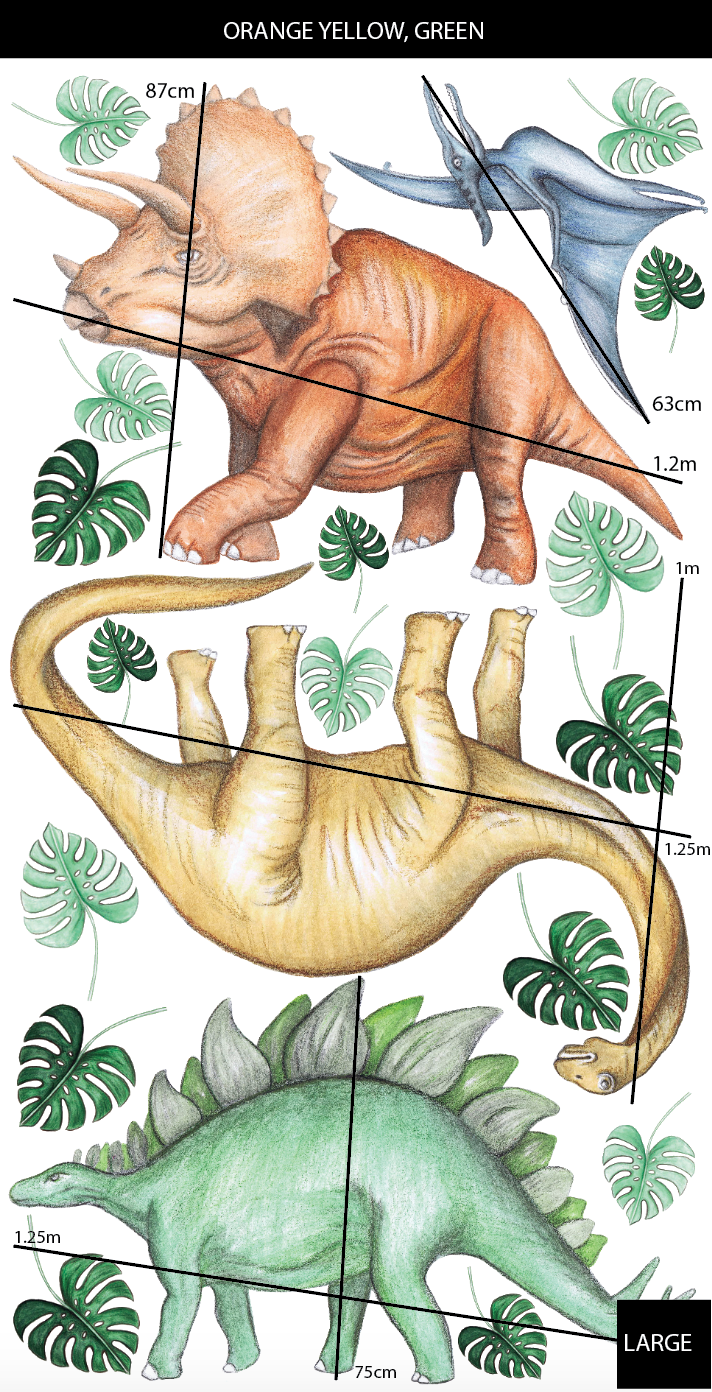 Dinosaurs Wall Decals