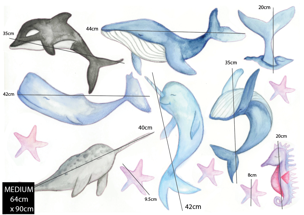 Dreamy Whales