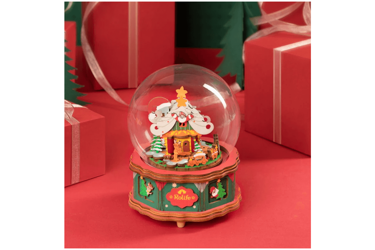 DIY 3D Vintage Music Box Puzzle | Handmade Building Craft | KidsToyLover