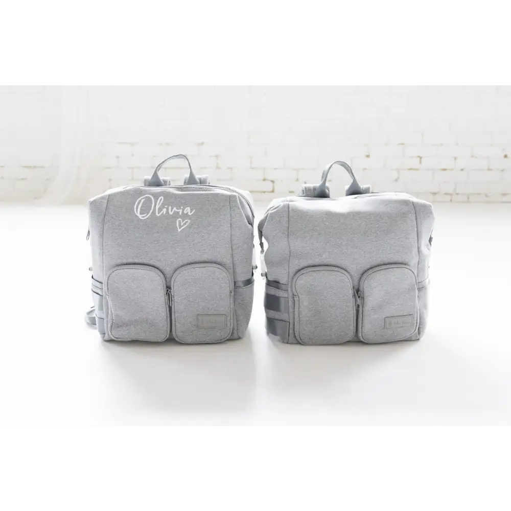 Neoprene Nappy Bag - Grey