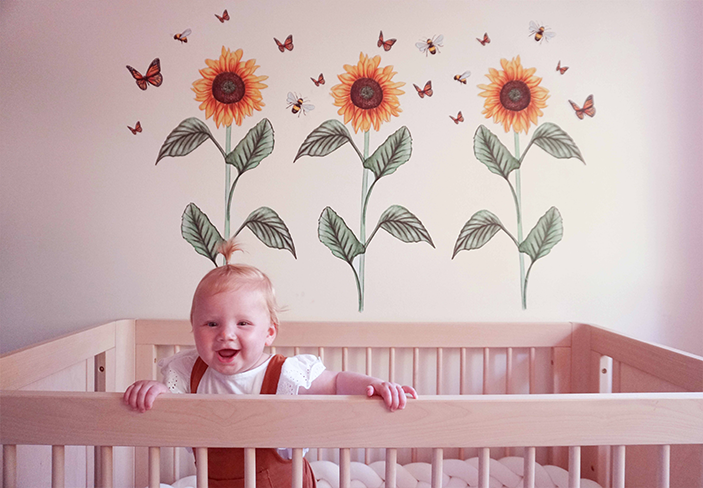 Sunflower Decal