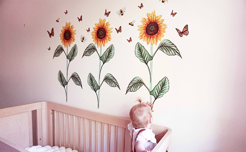 Sunflower Decal