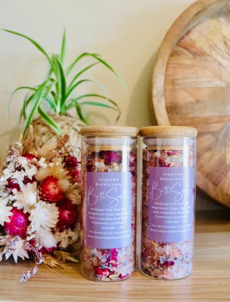 Handcrafted Botanical Bath Salts - 200 grams
