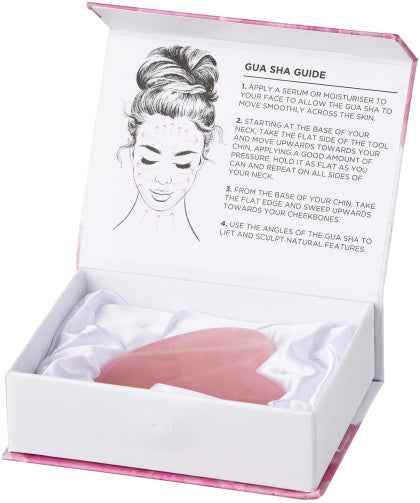 Summer Salt Body Crystal Gua Sha Rose Quartz