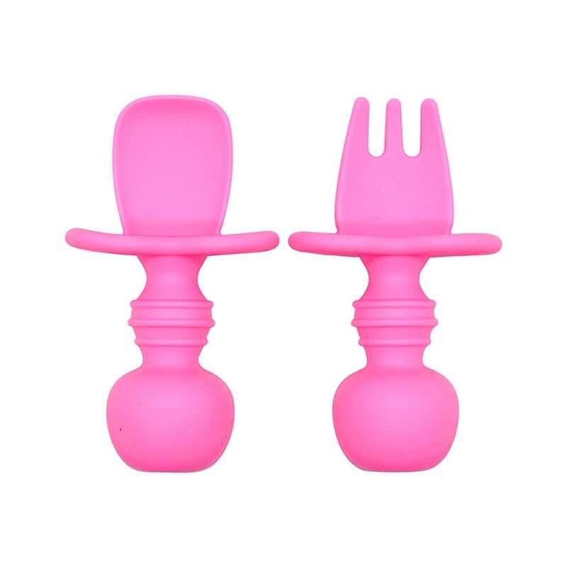 Unicorn Cartoon Silicone Suction Plate for Kids - Pink