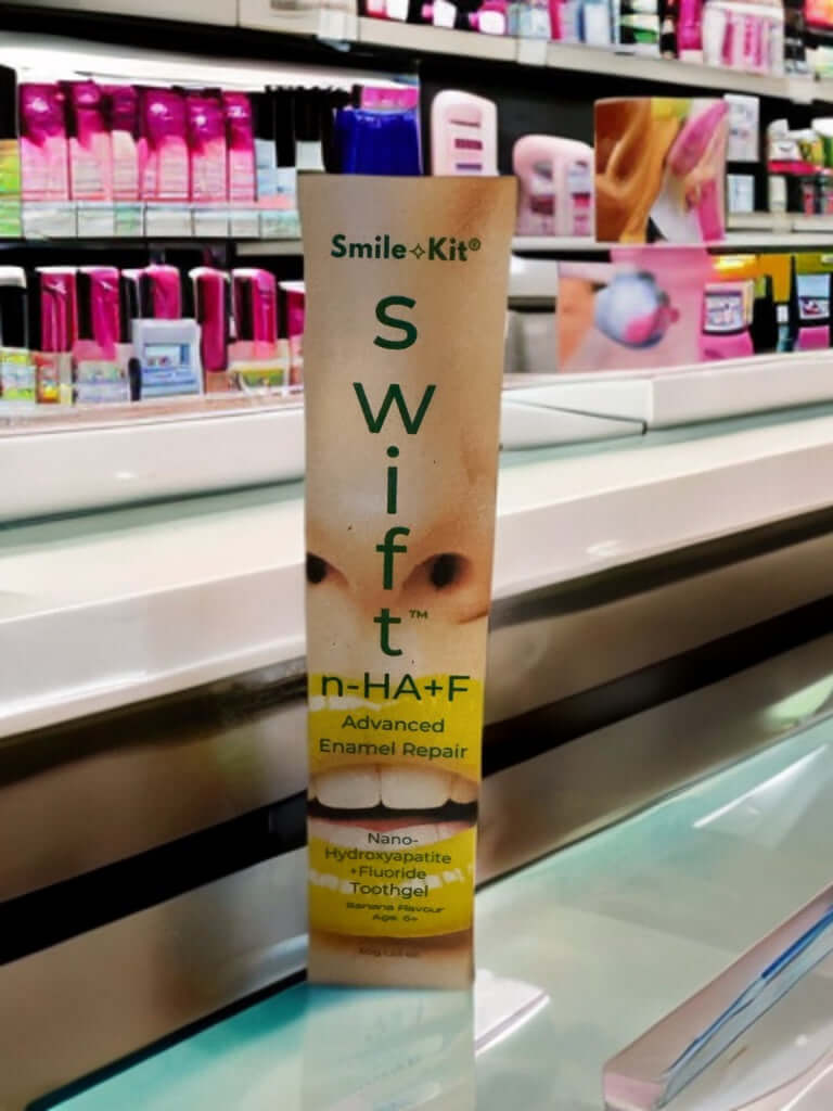 SWIFT™ 10% Nano-Hydroxyapatite +Fluoride Toothgel Banana Flavour