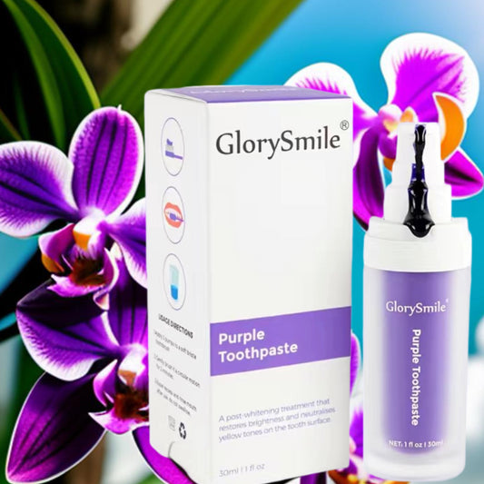 GlorySmile Purple Whitening Toothpaste