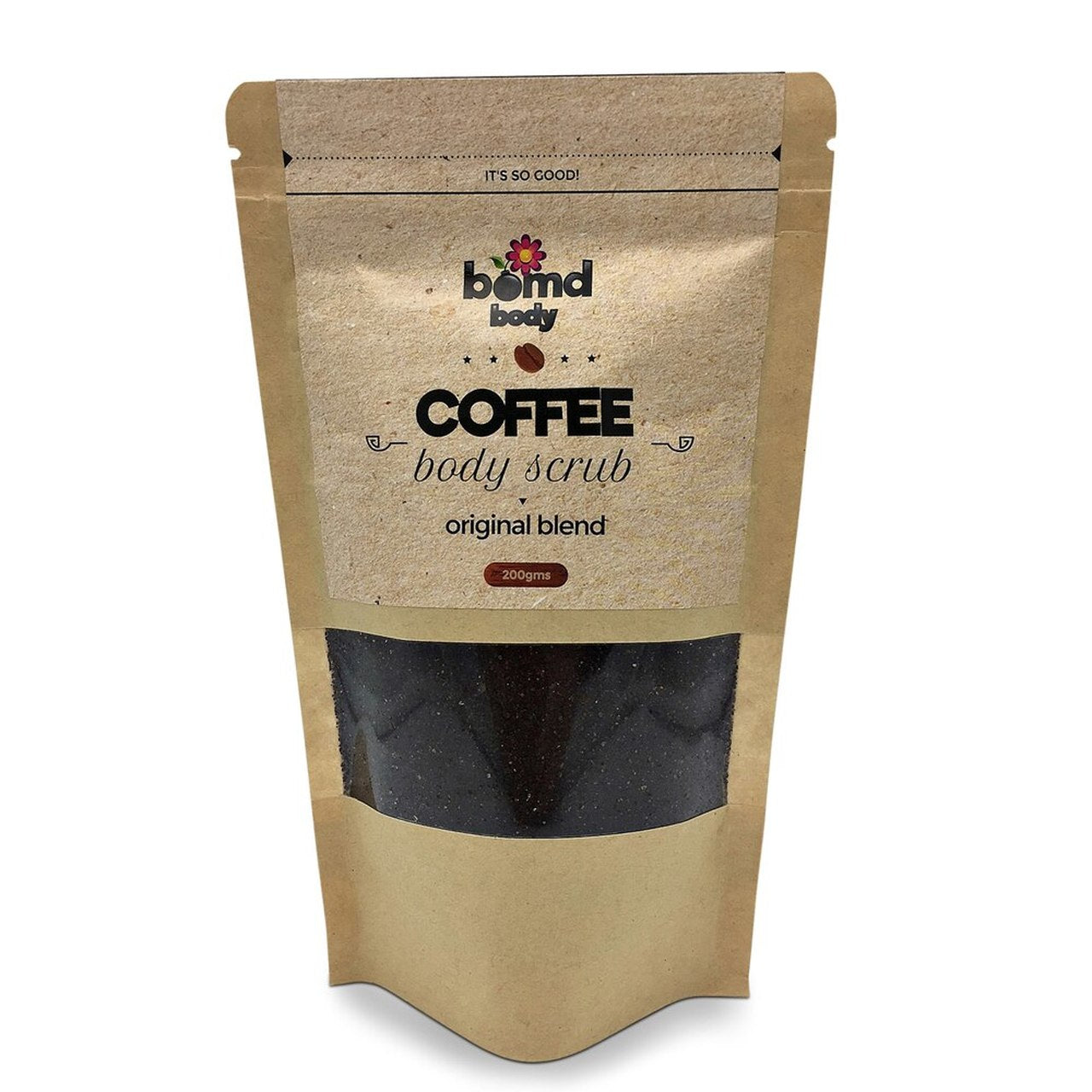 Coffee Body Scrub Original Warm Vanilla 3 x Packs