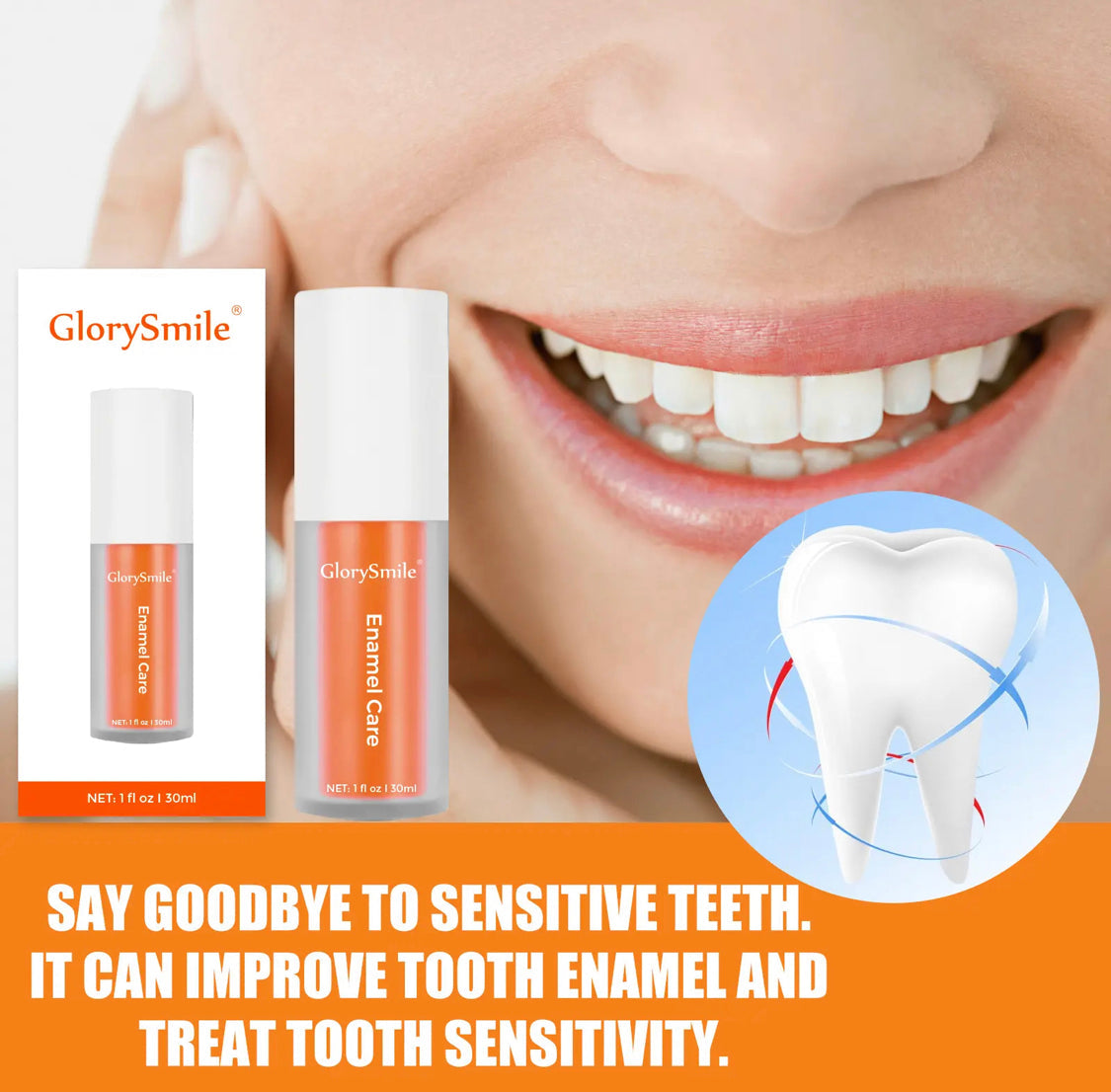 GlorySmile Enamel Care Toothpaste