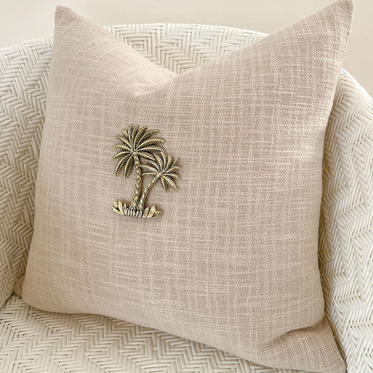 STONE PALM CUSHION