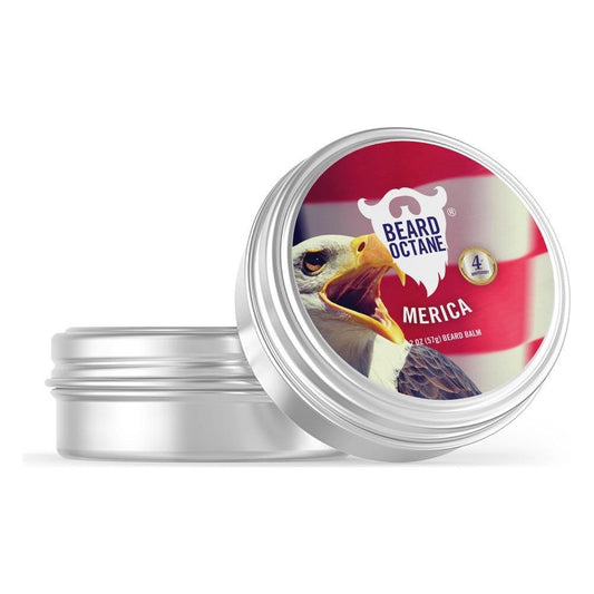 Beard Octane Merica Beard Balm - Cedar, Leather, Apples & Musk - 57g