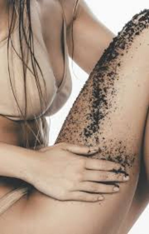Coffee Body Scrub Original Warm Vanilla 3 x Packs