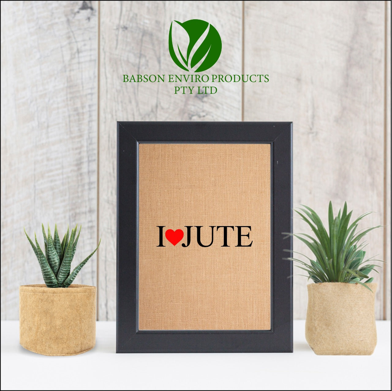 Outdoor Eco Friendly Jute Plant Pots (3.7 Liters)