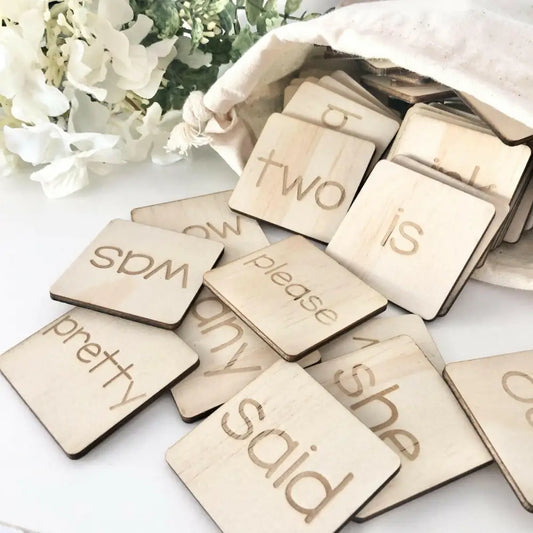 My First 110 Wooden Sight Words