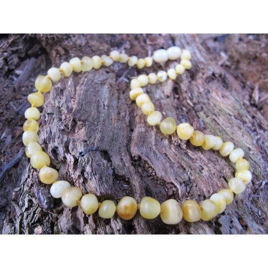 SEMI POLISHED BAROQUE BUTTERSCOTCH NECKLACE