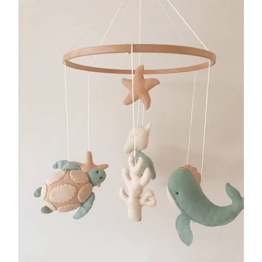 Sea Animals Nursery Mobile - PRE ORDER SHIPS END OF JUNE 2025